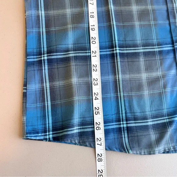 KUHL Styk Short sleeve plaid shirt collared mens XL gorpcore hiking outdoor - Picture 9 of 9